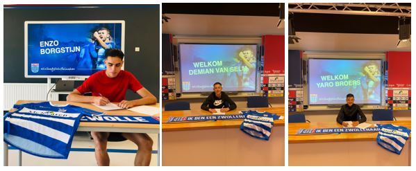 PEC Zwolle contracteert RODA talenten