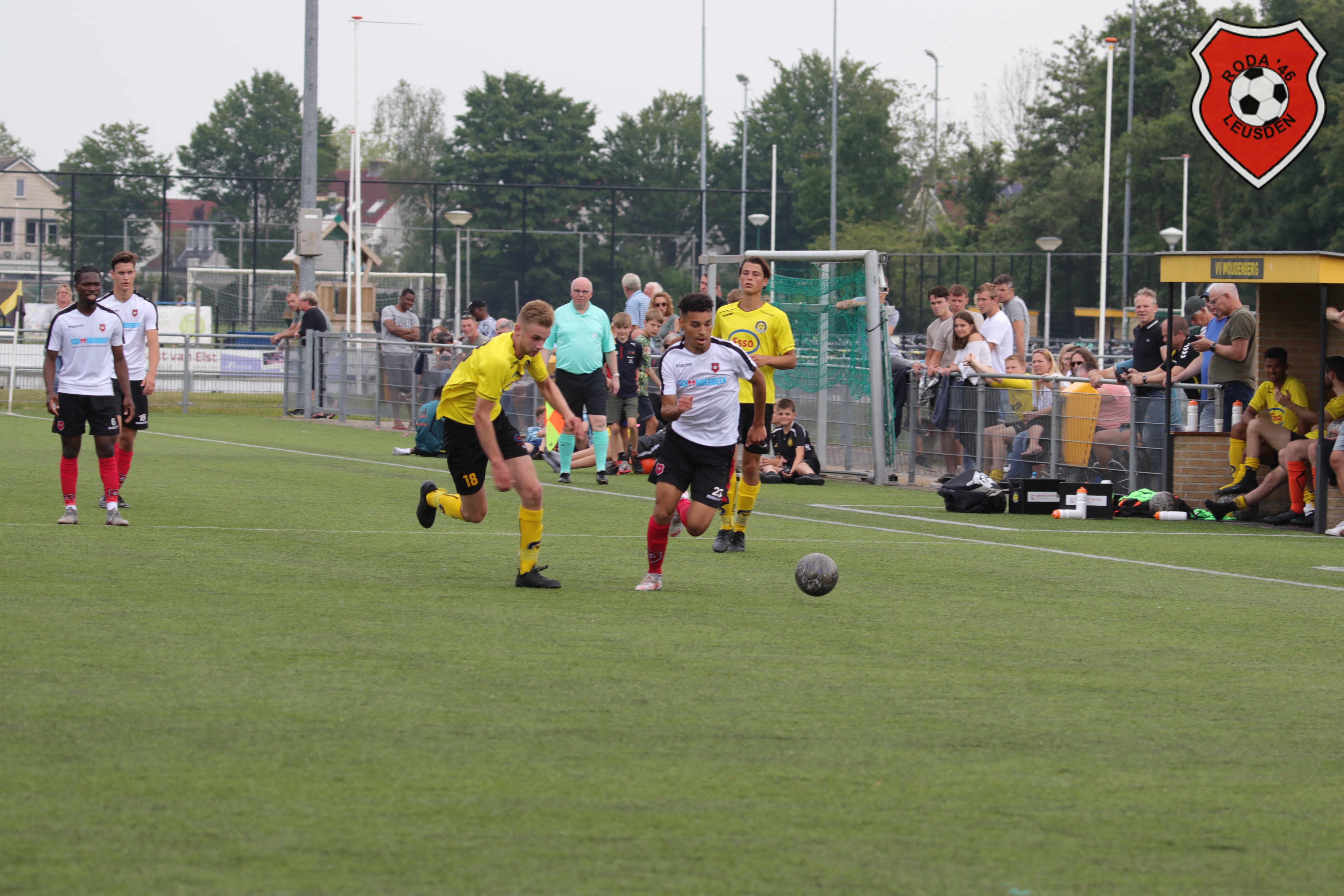 Overtuigend RODA verslaat Woudenberg