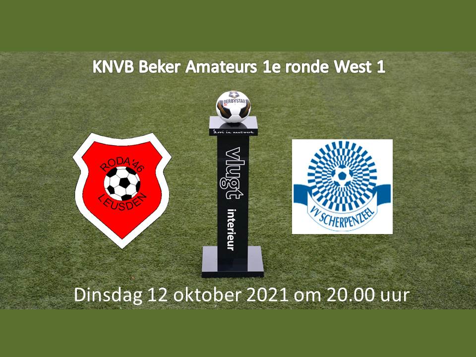 KNVB beker: Roda'46 - VV Scherpenzeel