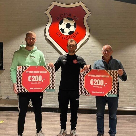 EUR 400 voor de club dankzij FFF-Manager