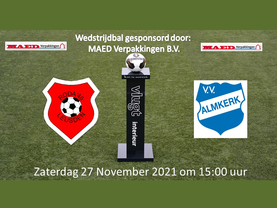 Voorbeschouwing Roda’46 – Almkerk