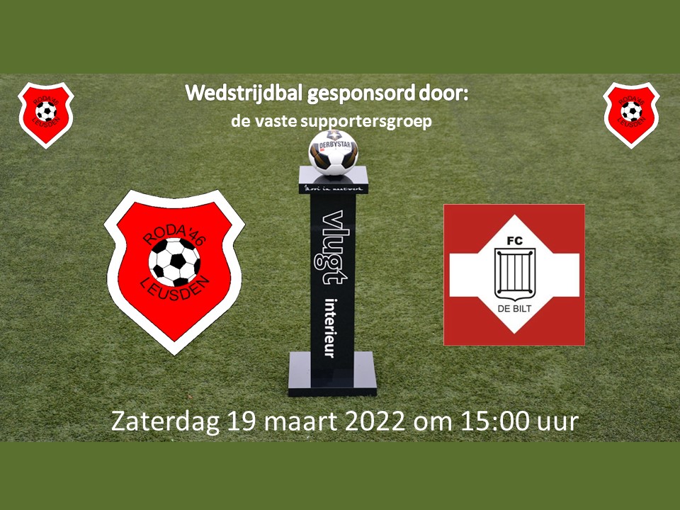 Voorbeschouwing Roda'46 1 - FC De Bilt 1
