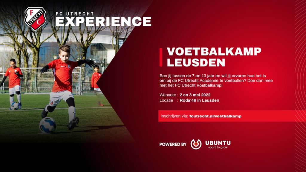 FC Utrecht Voetbalkamp in de voorjaarsvakantie bij Roda’46