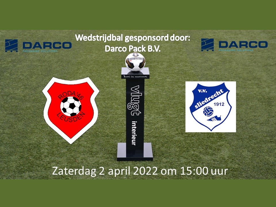 Voorbeschouwing Roda’46 1 – V.V. Sliedrecht 1