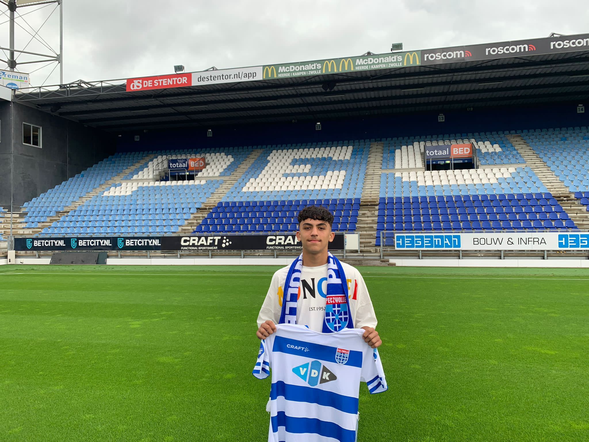 Weer RODA talent naar PEC Zwolle