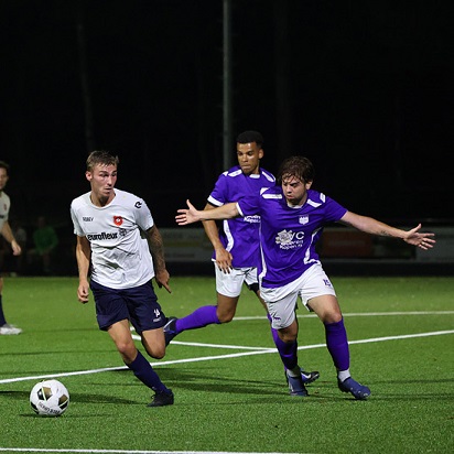 Weer gelijkspel Roda'46 Zon1 in oefenduel