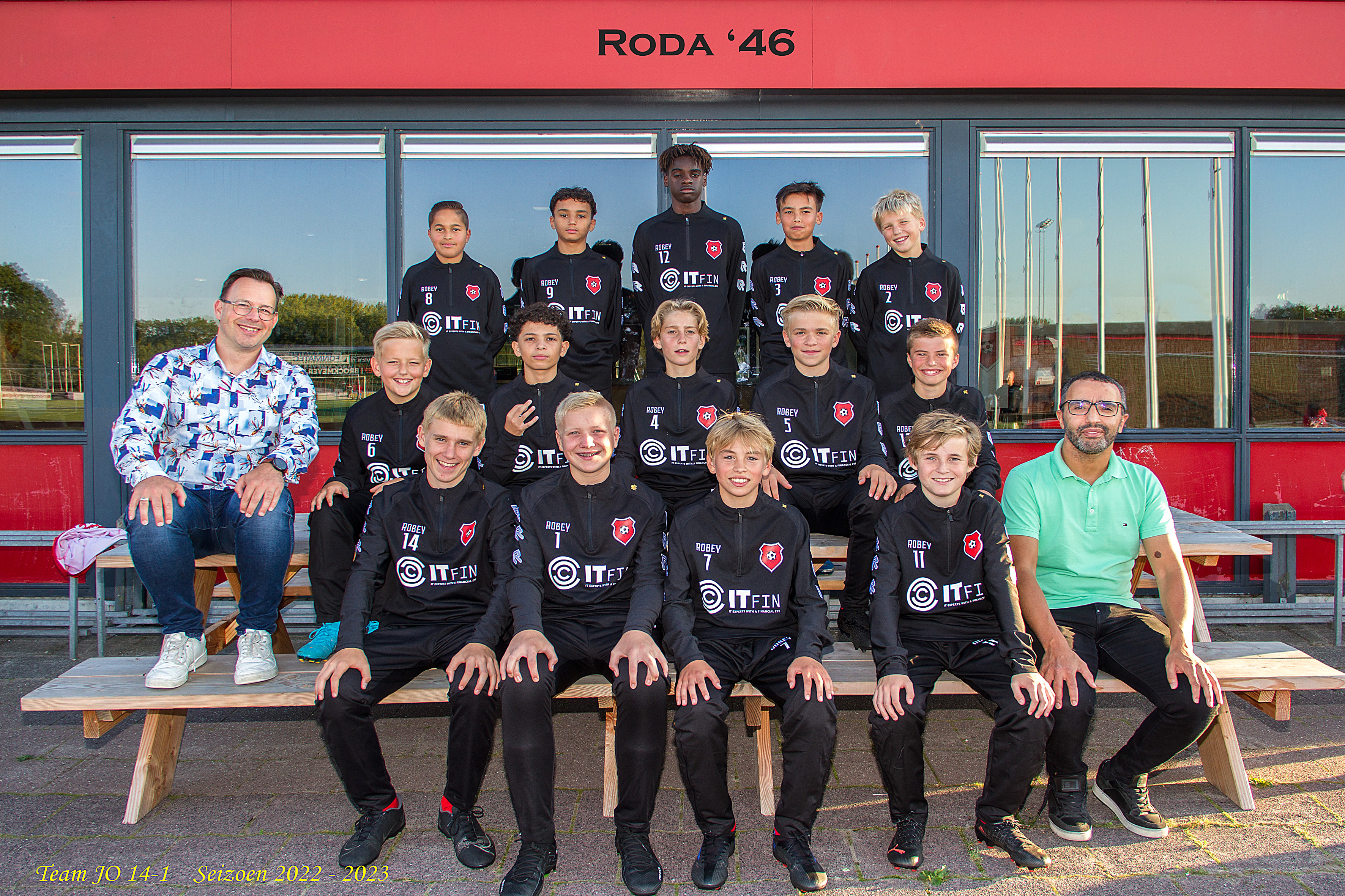 JO14.1 heeft 3 nieuwe sponsors