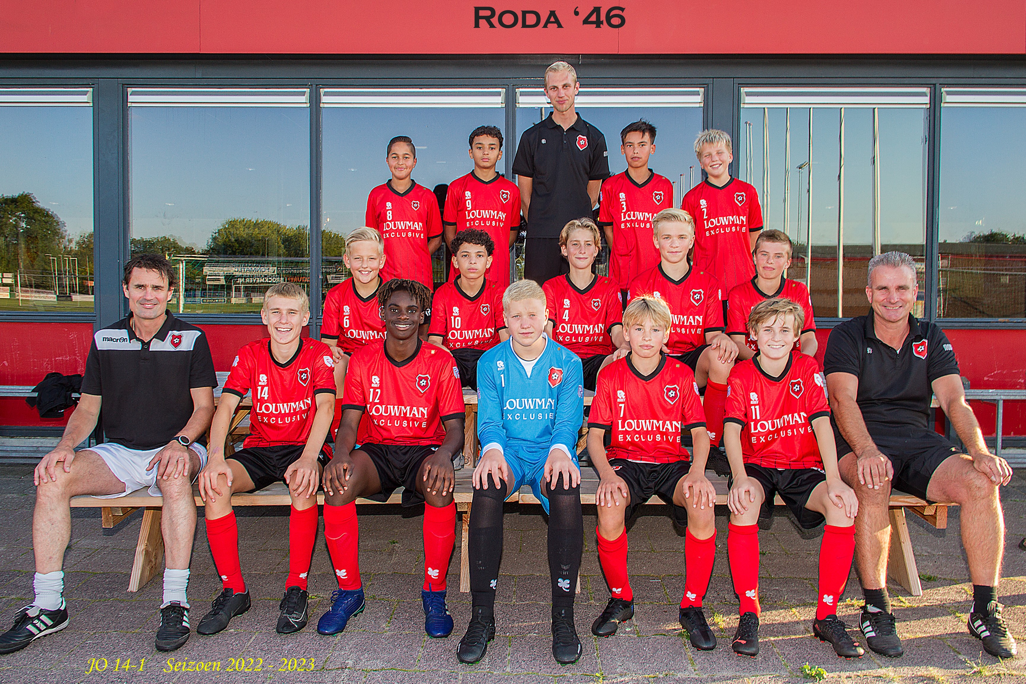 RODA JO14-1 wint in zenuwslopende wedstrijd