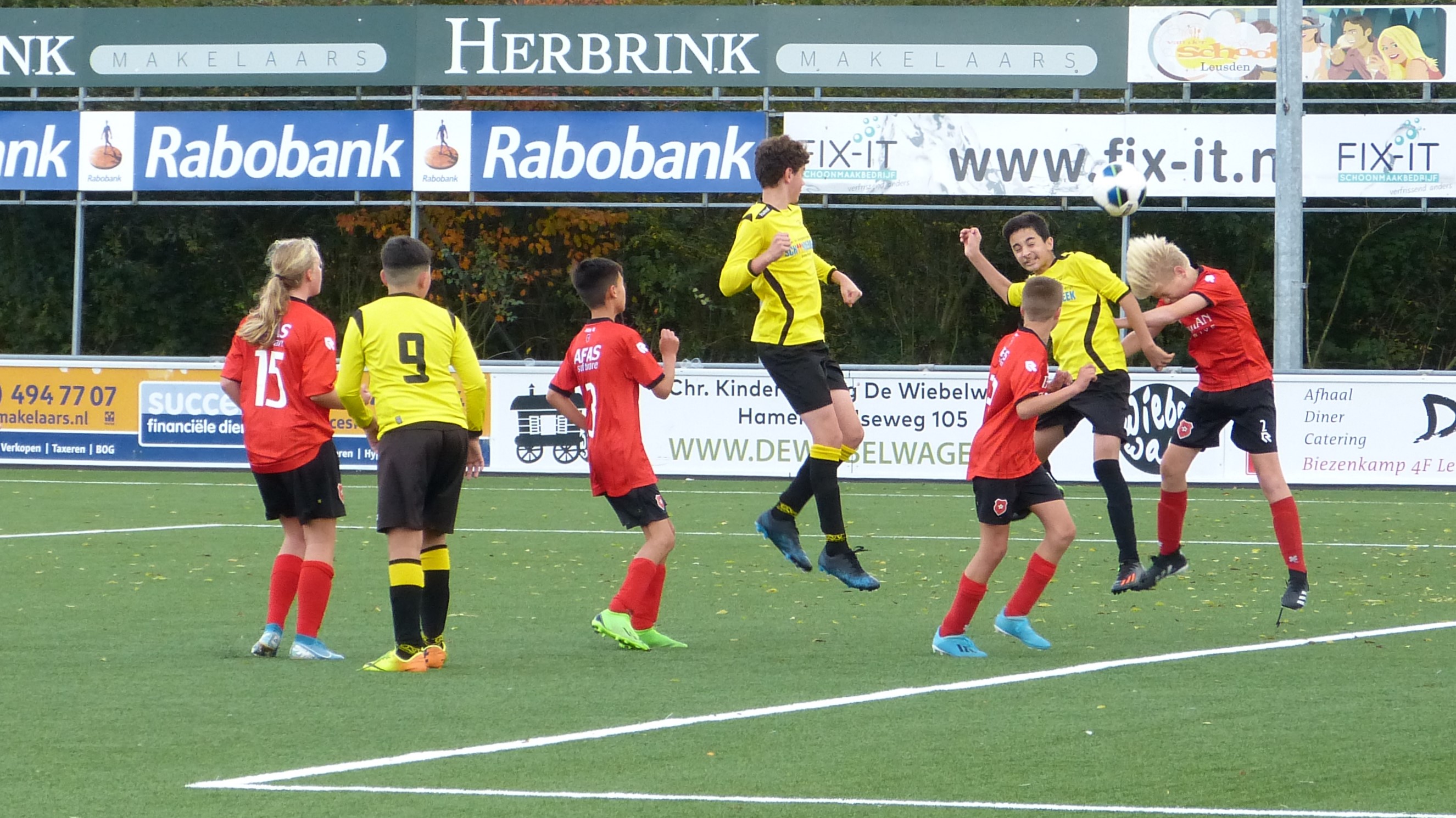 JO14-1 scoort makkelijk tegen goed spelend CJVV