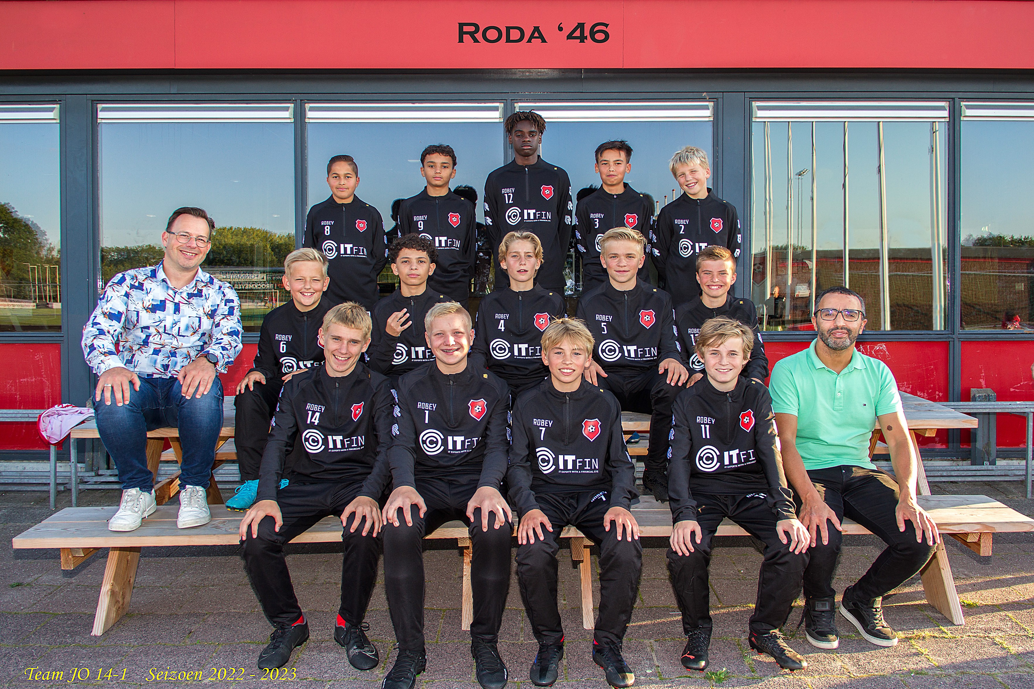 JO14-1 wint lastige uitwedstrijd tegen ACV