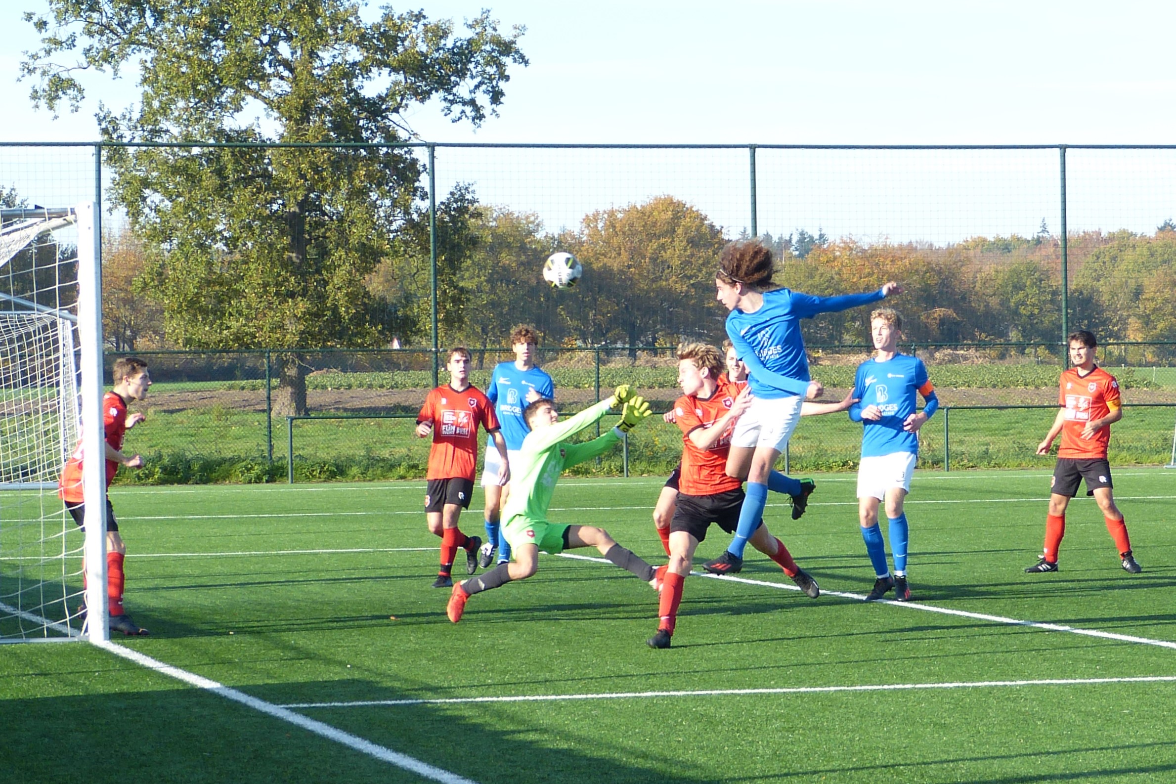 Einde aan reeks overwinningen JO17-1