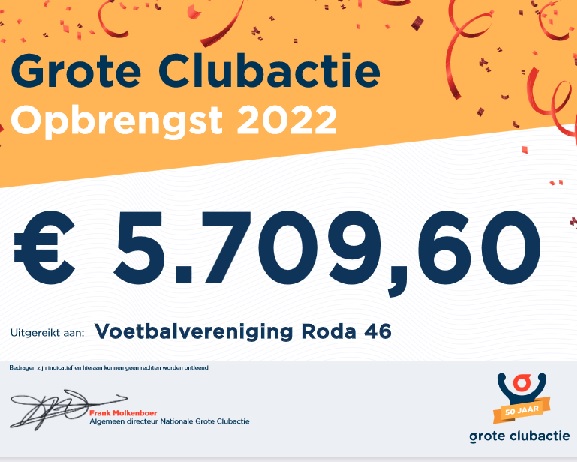Succesvolle Grote Clubactie