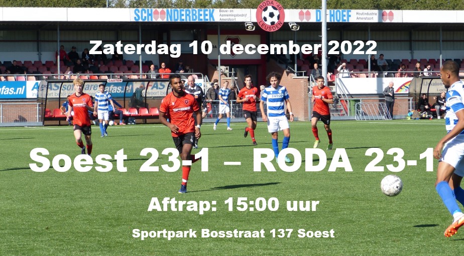 RODA O23-1 scoort 9x tegen Jonathan