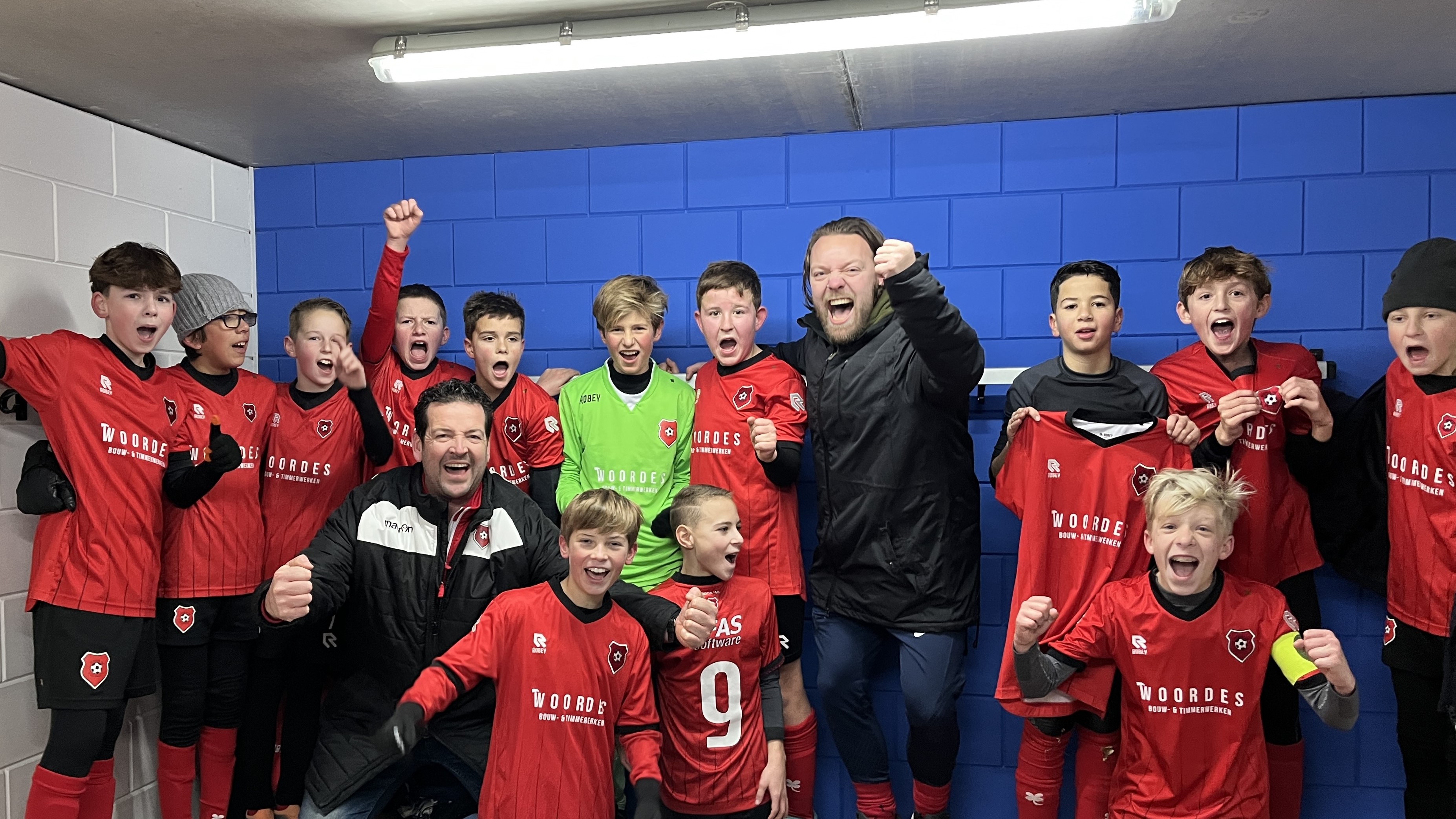 RODA JO13-3 speelt gelijk tegen CJVV 13-1