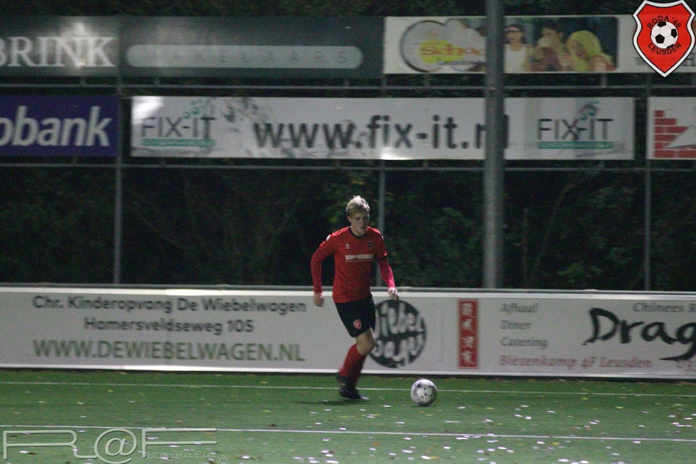 JONG RODA speelt gelijk tegen Huizen