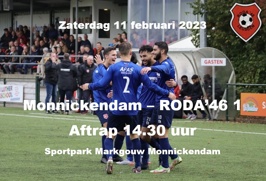 Voorbeschouwing RODA 1