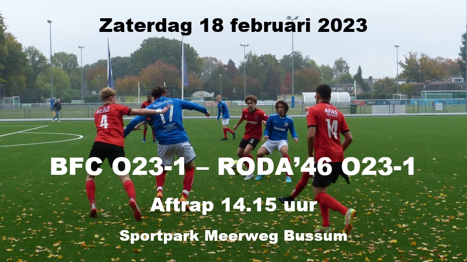 Voorbeschouwing BFC - RODA O23-1