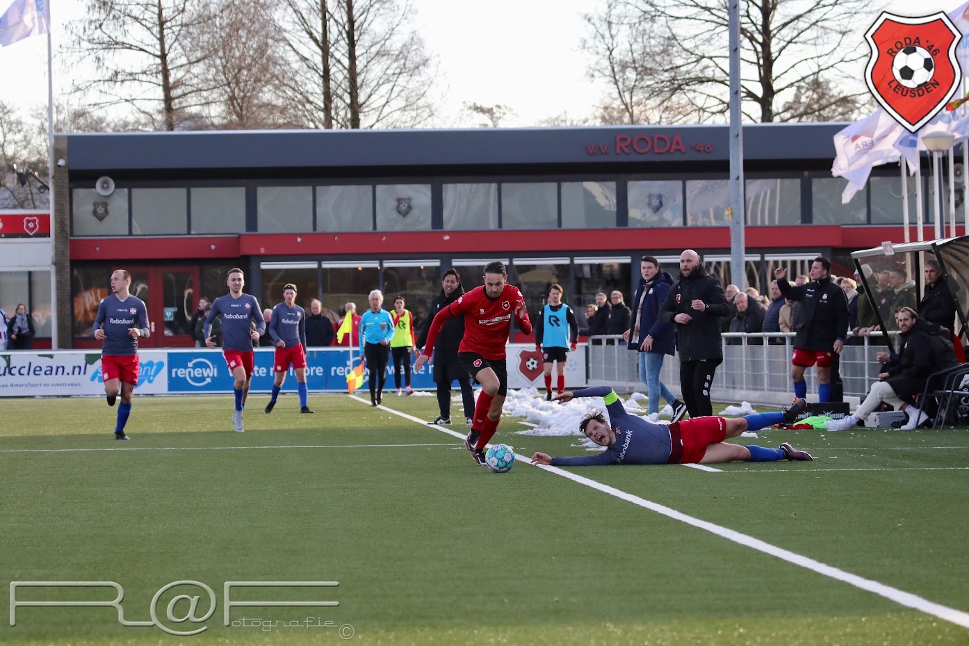 Fotoreportage van RODA 1 - FC de Bilt 1