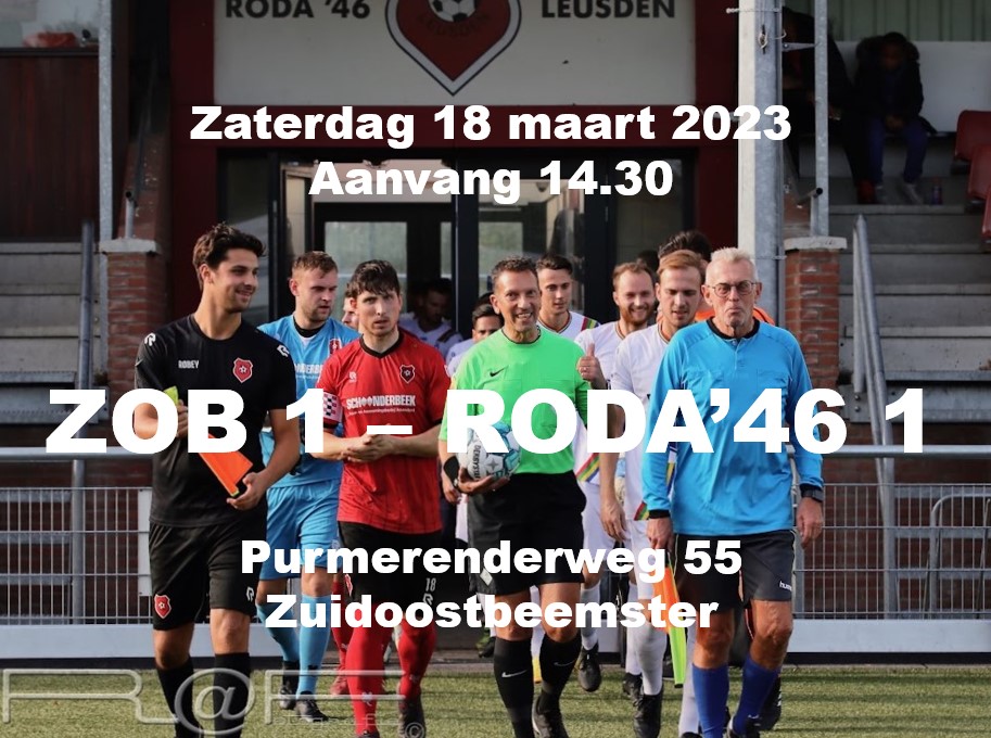 Voorbeschouwing ZOB 1 – Roda’46 1