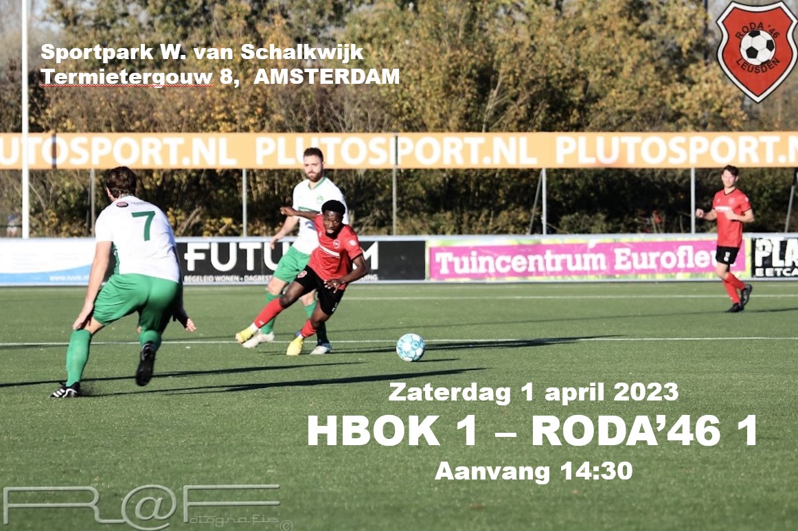 Voorbeschouwing HBOK 1 - RODA’46 1