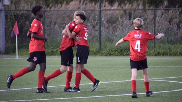 RODA'46 O14-1 is bezig met goede serie