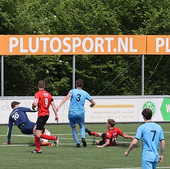 Roda’46 Zon1 geeft in laatste seconden winst uit handen