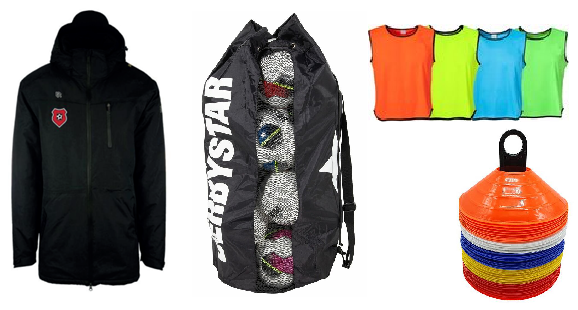 Uitgifte materialen, kastsleutels en trainerskleding jeugd 2023-2024