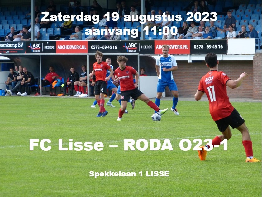 Voorbeschouwing Lisse - RODA O23-1