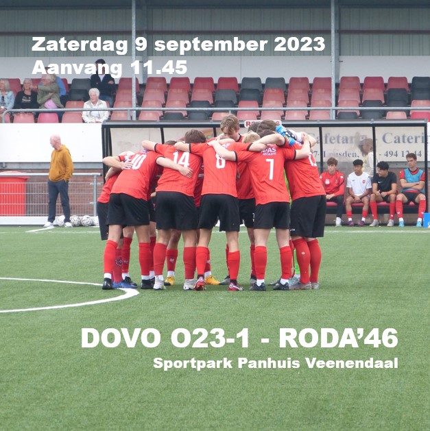 RODA 23-1 op bezoek bij DOVO