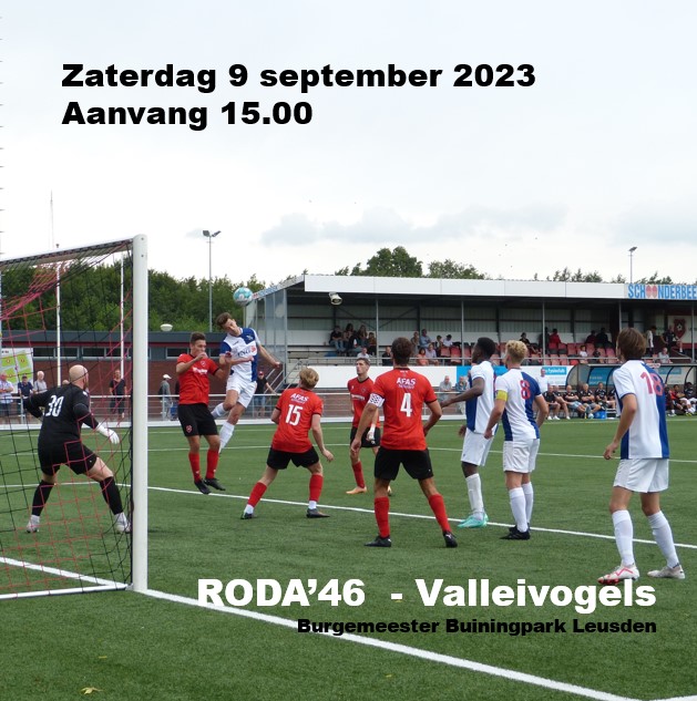 RODA 1 ontvangt Valleivogels