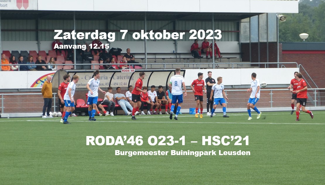 RODA O23-1 verdedigt koppositie