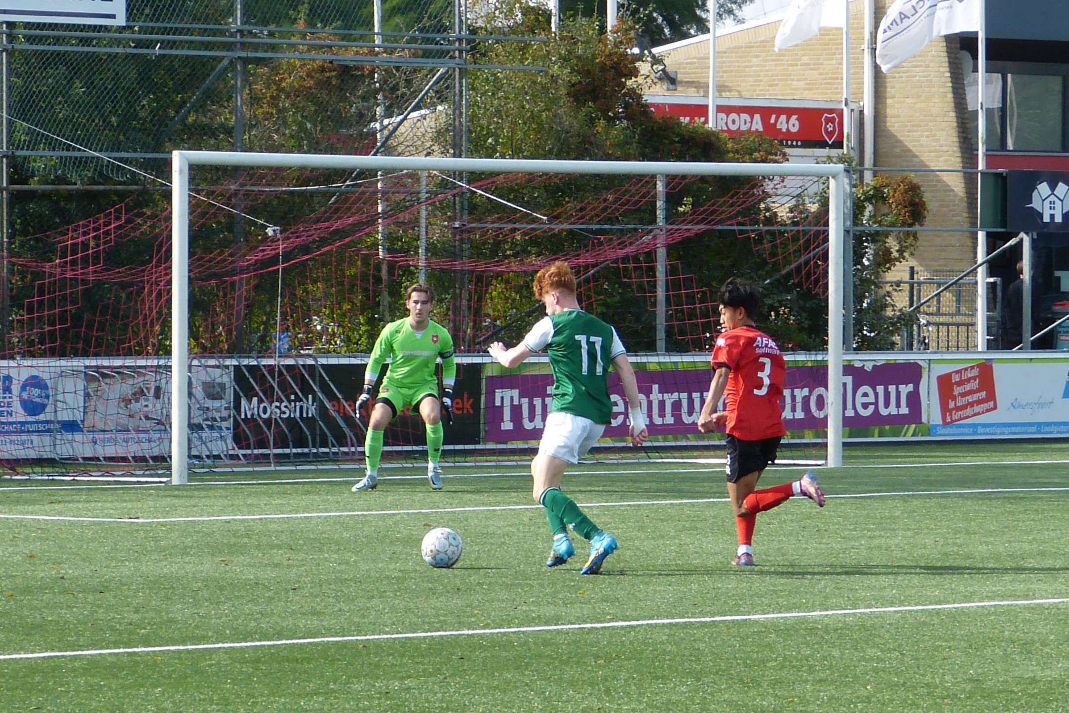 RODA'46 O23-1 verliest onnodig punten