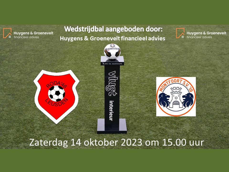 Voorbeschouwing 2023: Roda’46 – Montfoort SV’19
