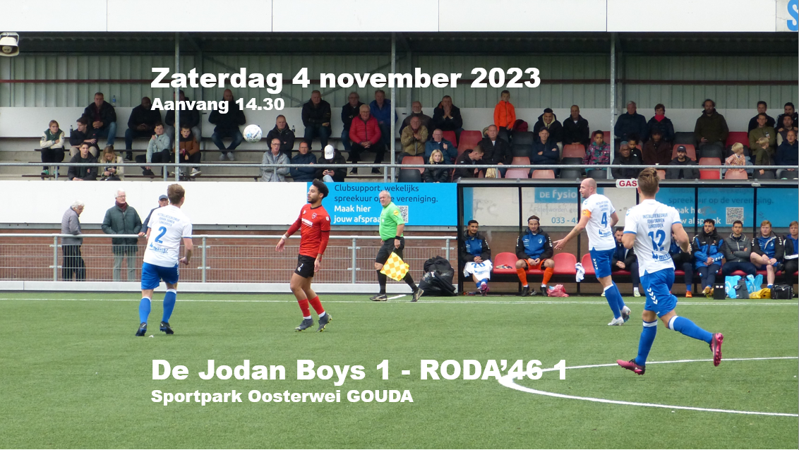 Voorbeschouwing Jodan Boys - RODA'46 1