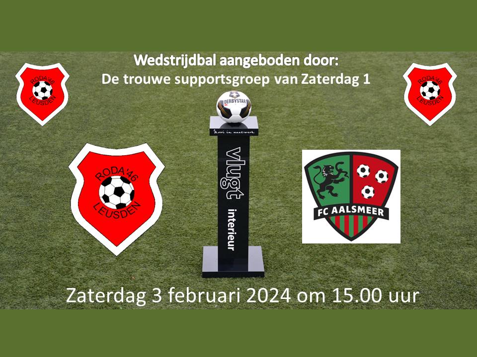 Voorbeschouwing 2024: Roda’46 1 – FC Aalsmeer 1