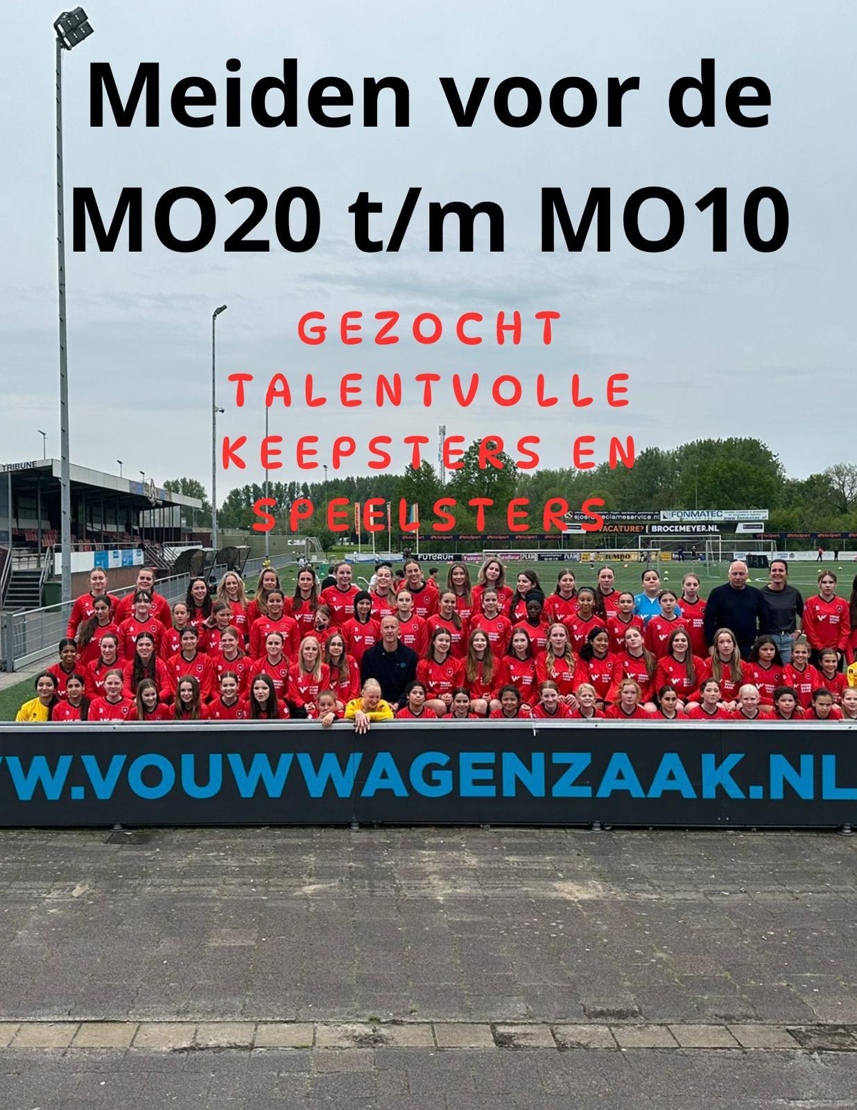 Meiden gezocht! Seizoen 2024-2025