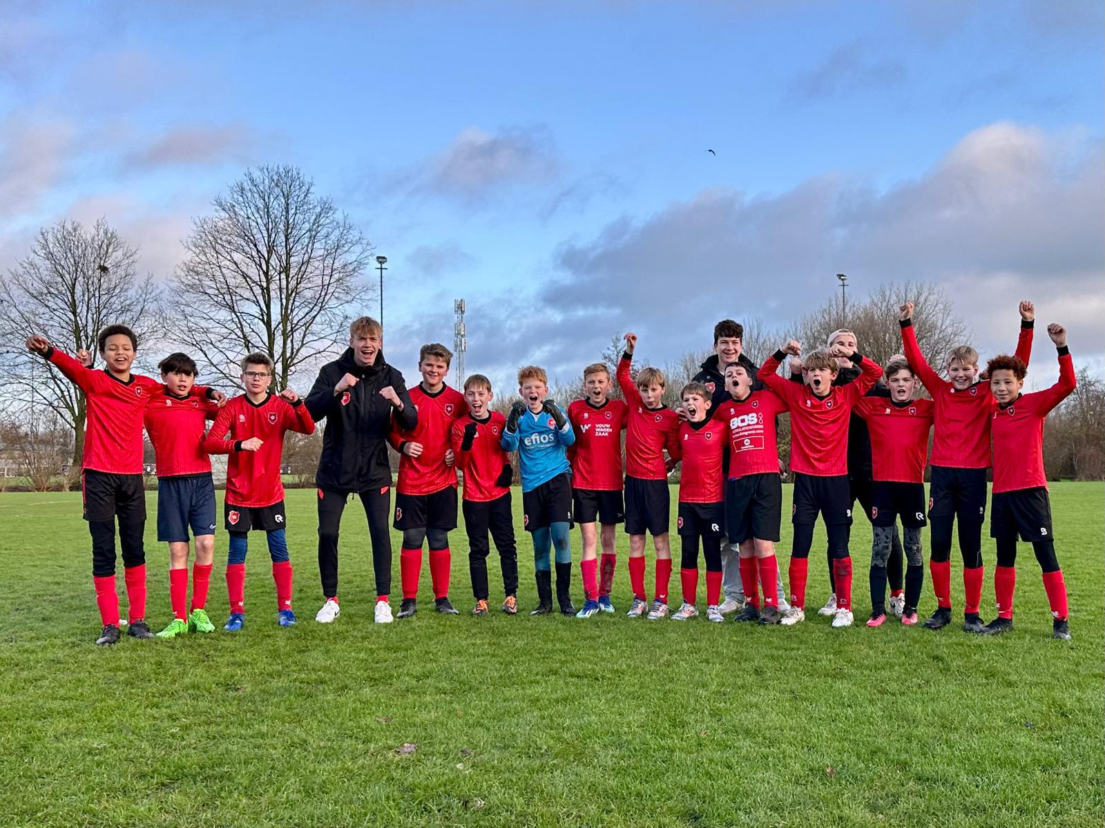 Winterkampioenen Roda'46 Jeugd