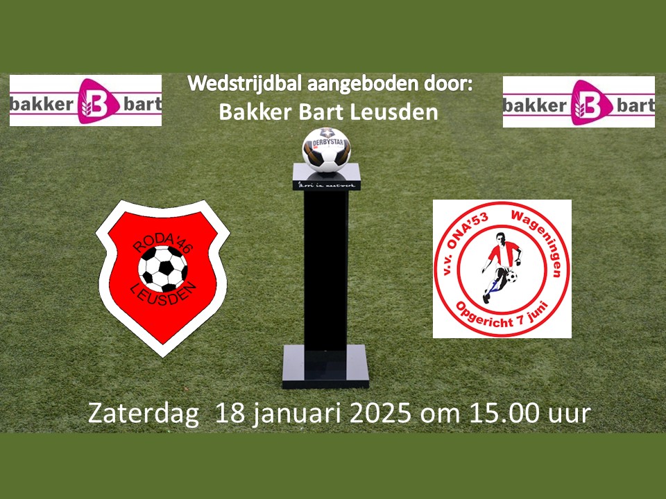 2024/2025 Voorbeschouwing Roda’46 - ONA' 53
