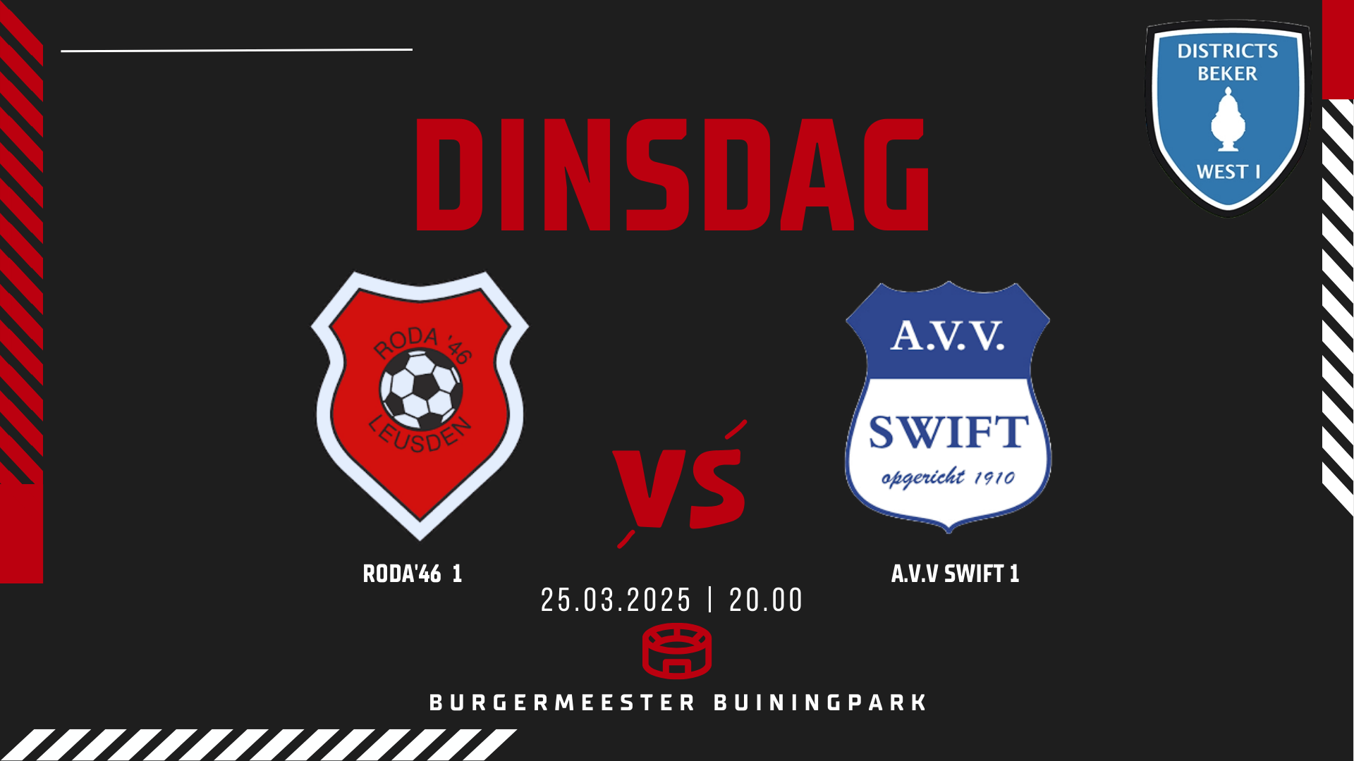 District beker voetbal