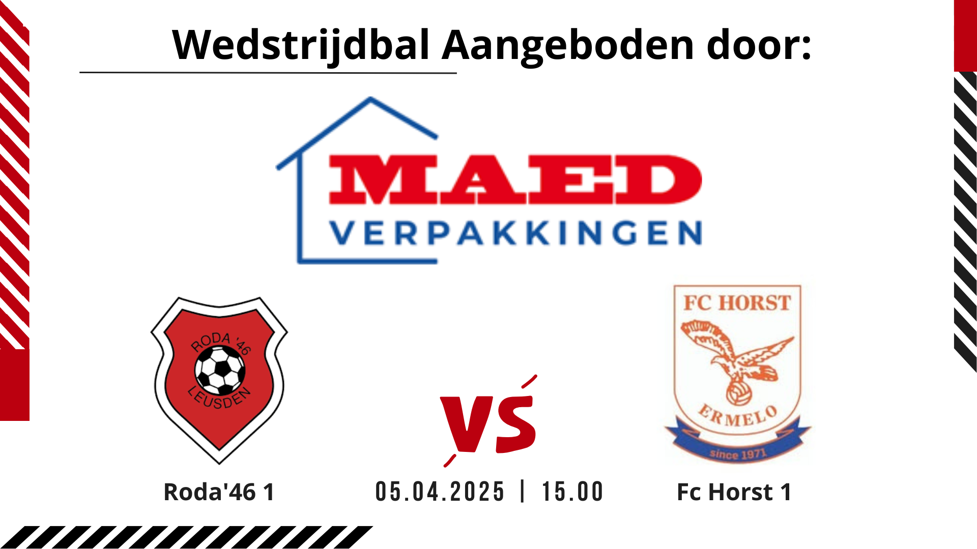 2025 Voorbeschouwing Roda’46 – FC Horst