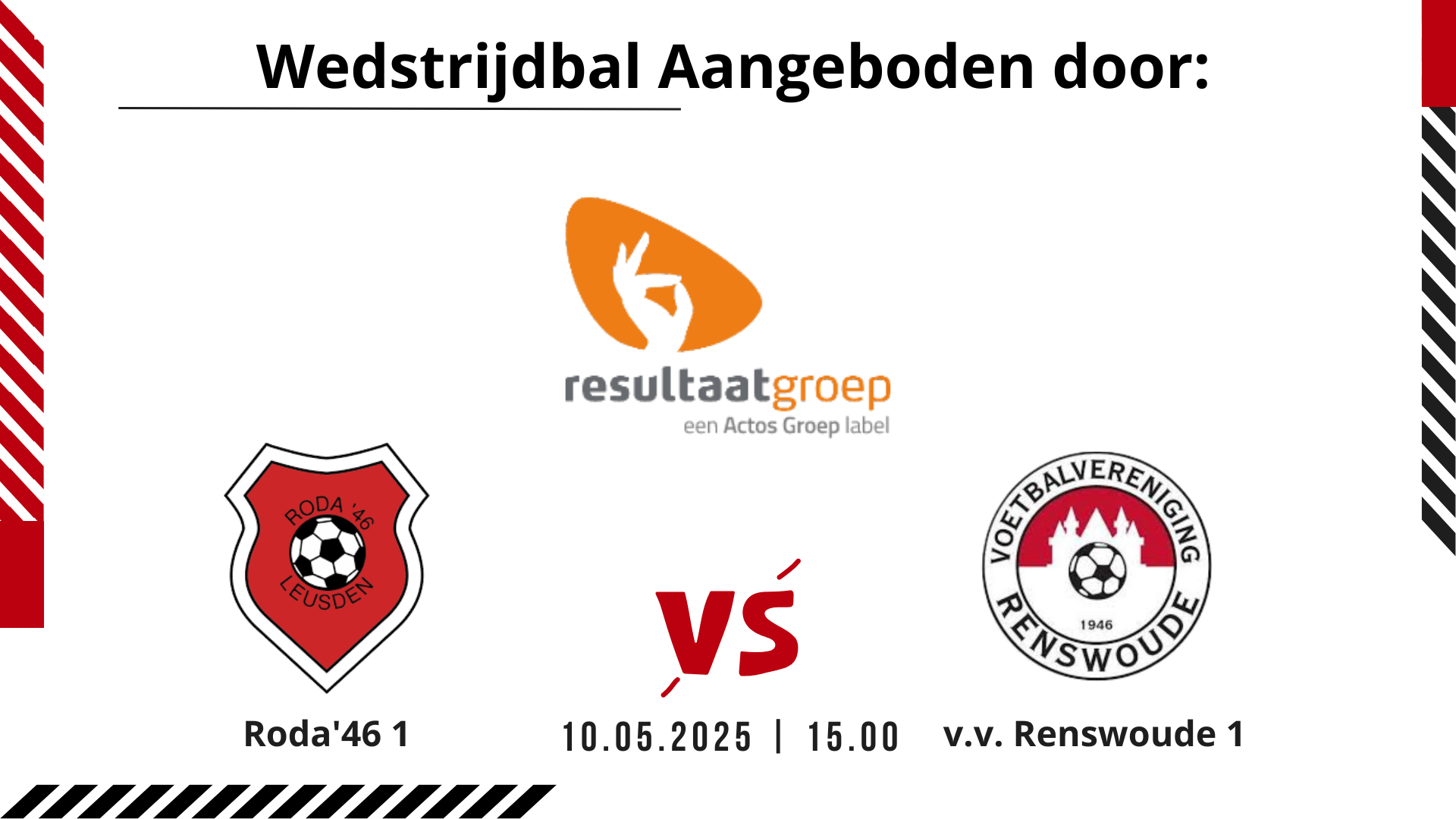 2025 Voorbeschouwing Roda’46 1 – V.V. Renswoude 1