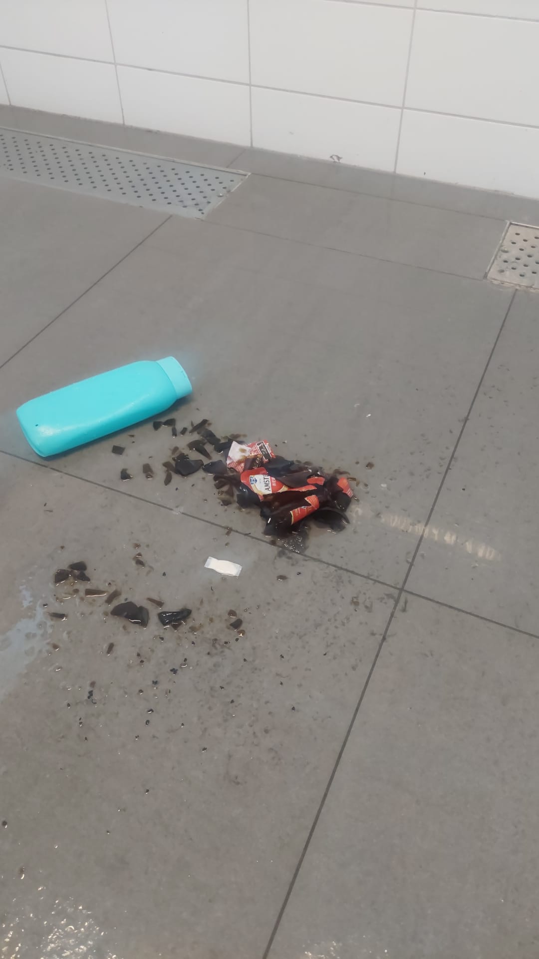 Kleedkamers netjes achterlaten