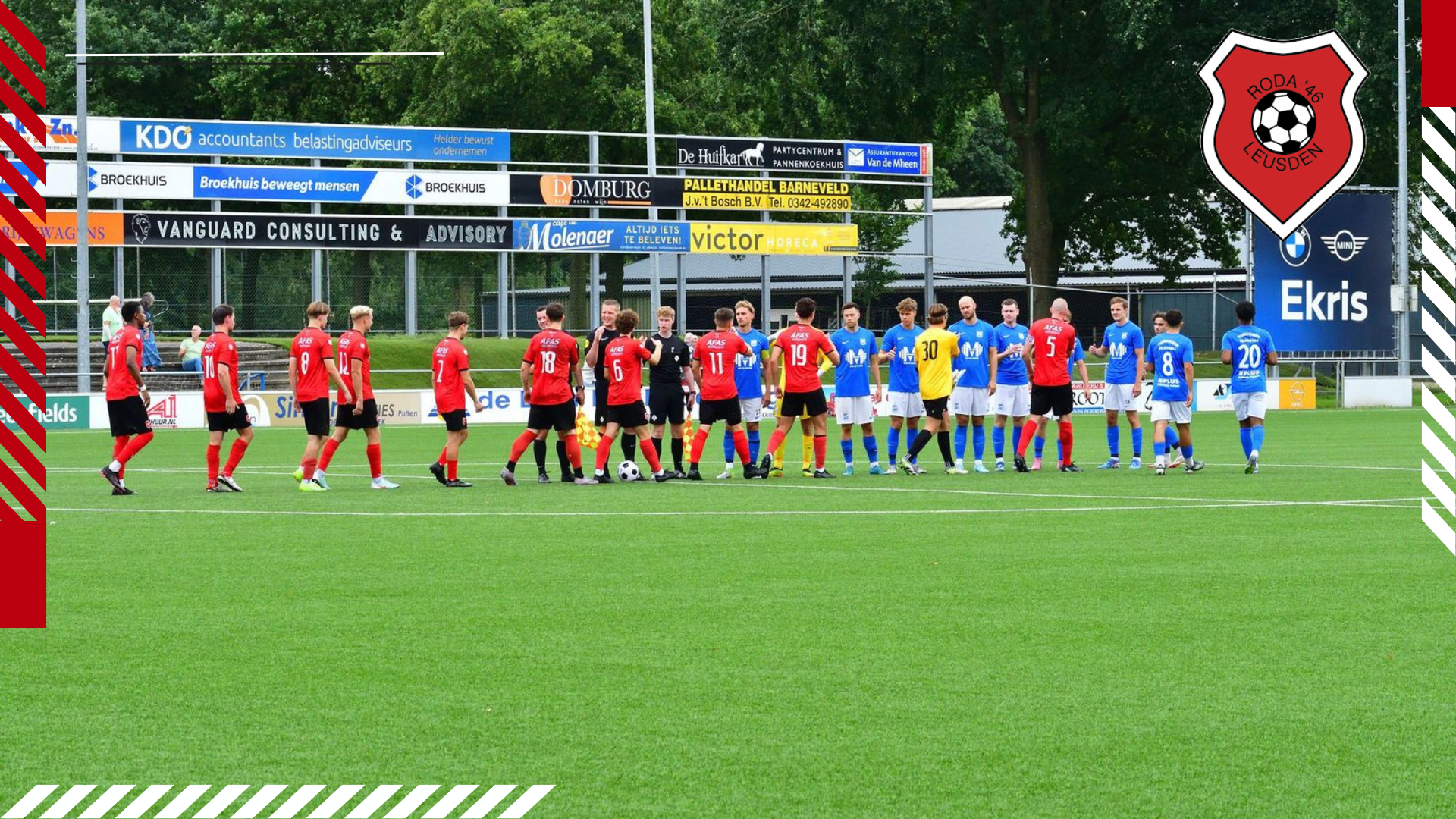 Roda'46 speelde nuttige oefenwedstrijd tegen S.D.C. Putten