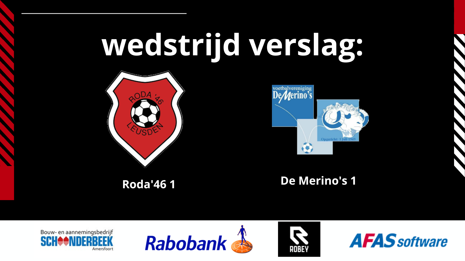 RODA'46 KNOKT ZICH TERUG IN BEKERTHRILLER