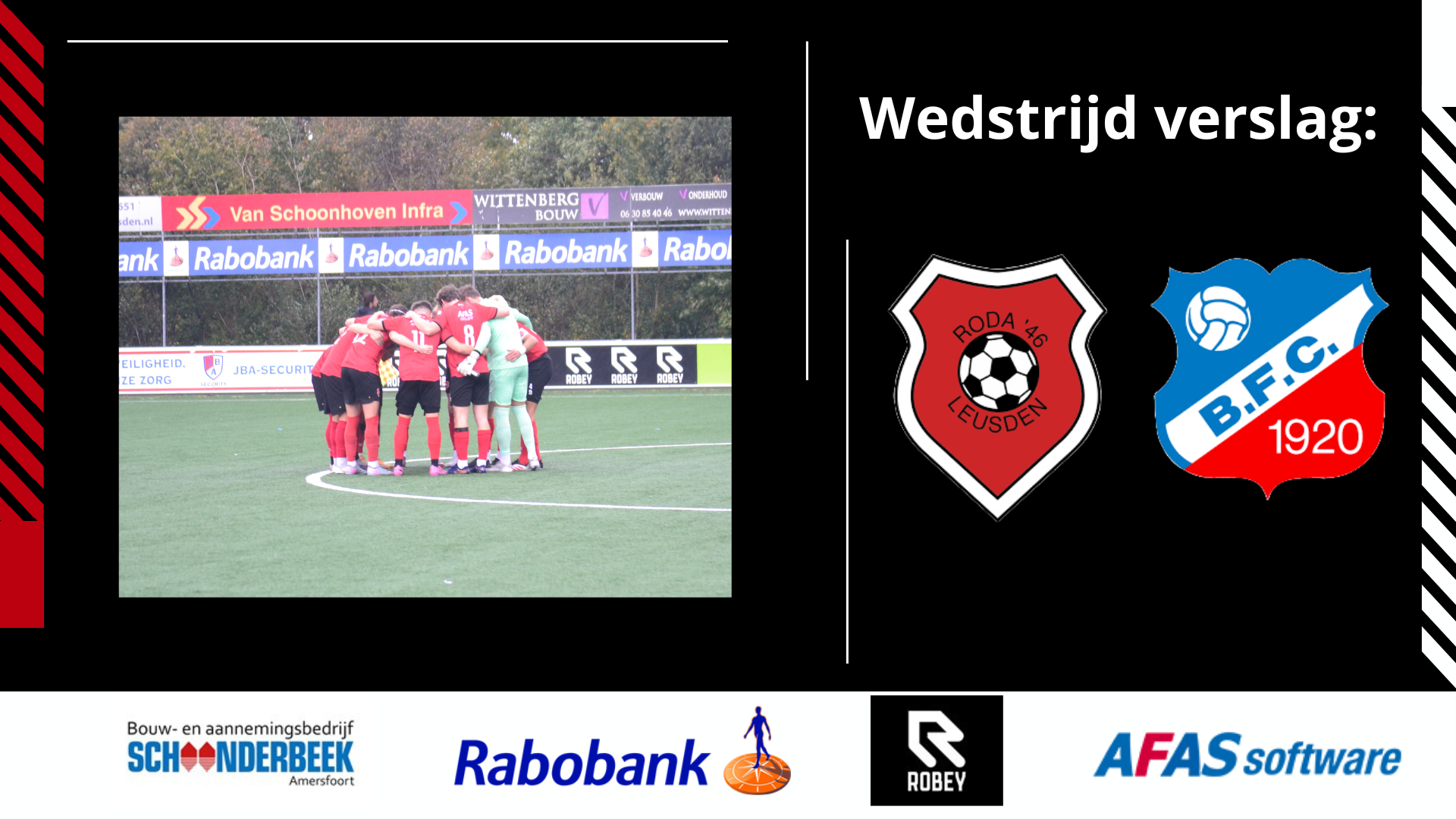 RODA'46 BOEKT EERSTE COMPETITIEZEGE TEGEN HET STERKE B.F.C.