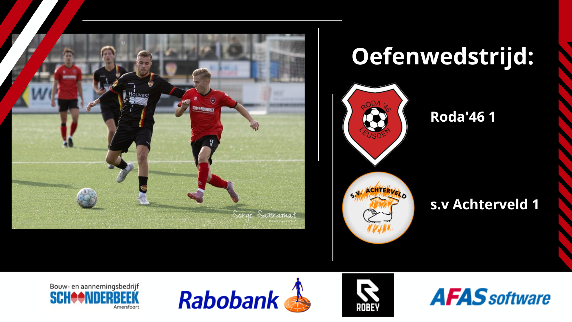 Roda'46 1 - sv Achterveld 1