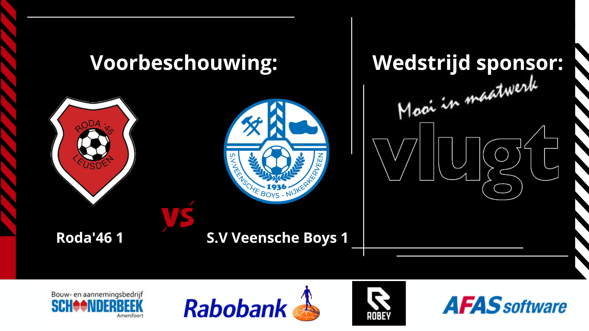 Regio-Derby RODA'46 - s.v. VEENSCHE BOYS