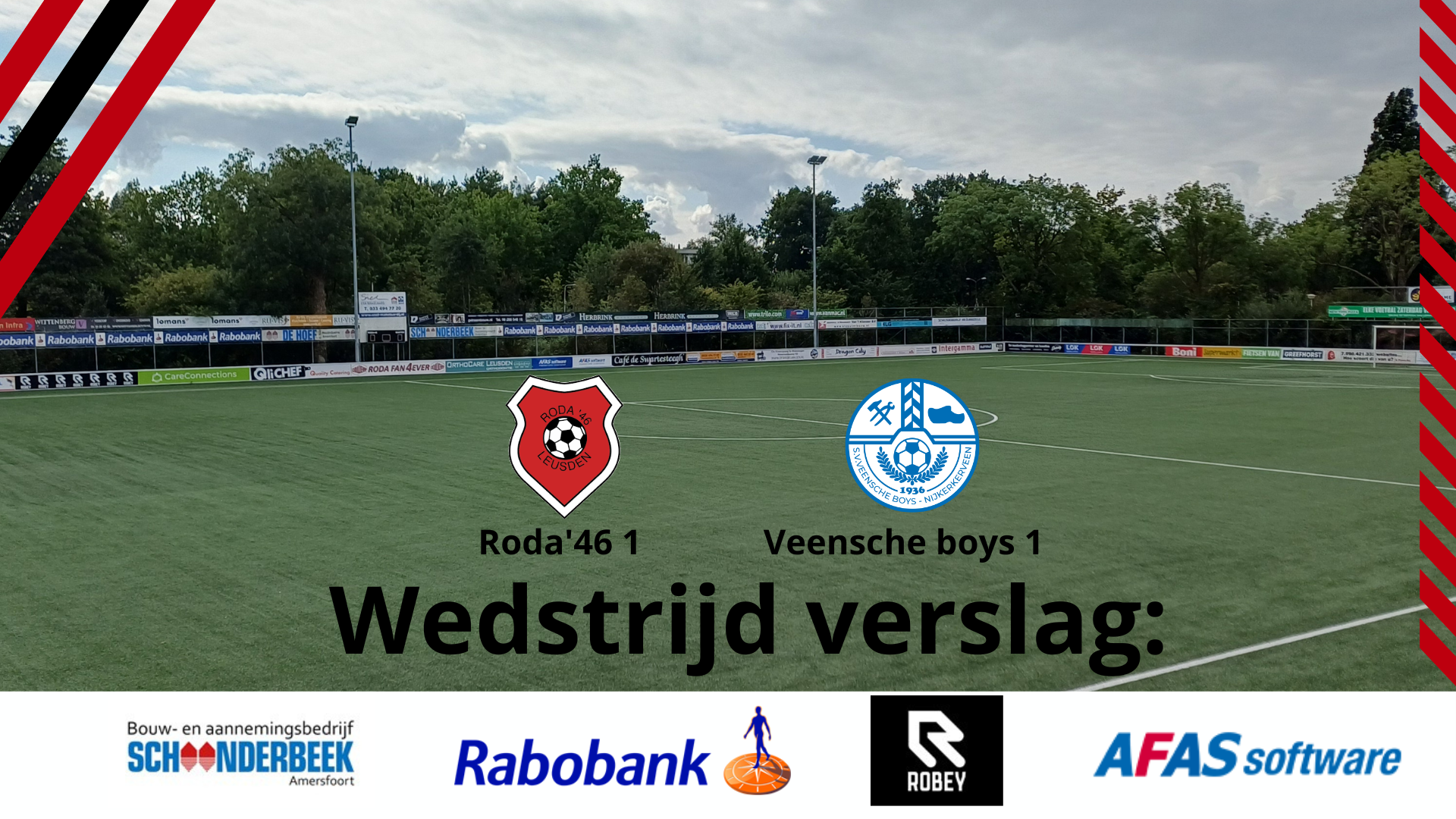 RODA'46 KOMT NIET OP STOOM TEGEN VEENSCHE BOYS
