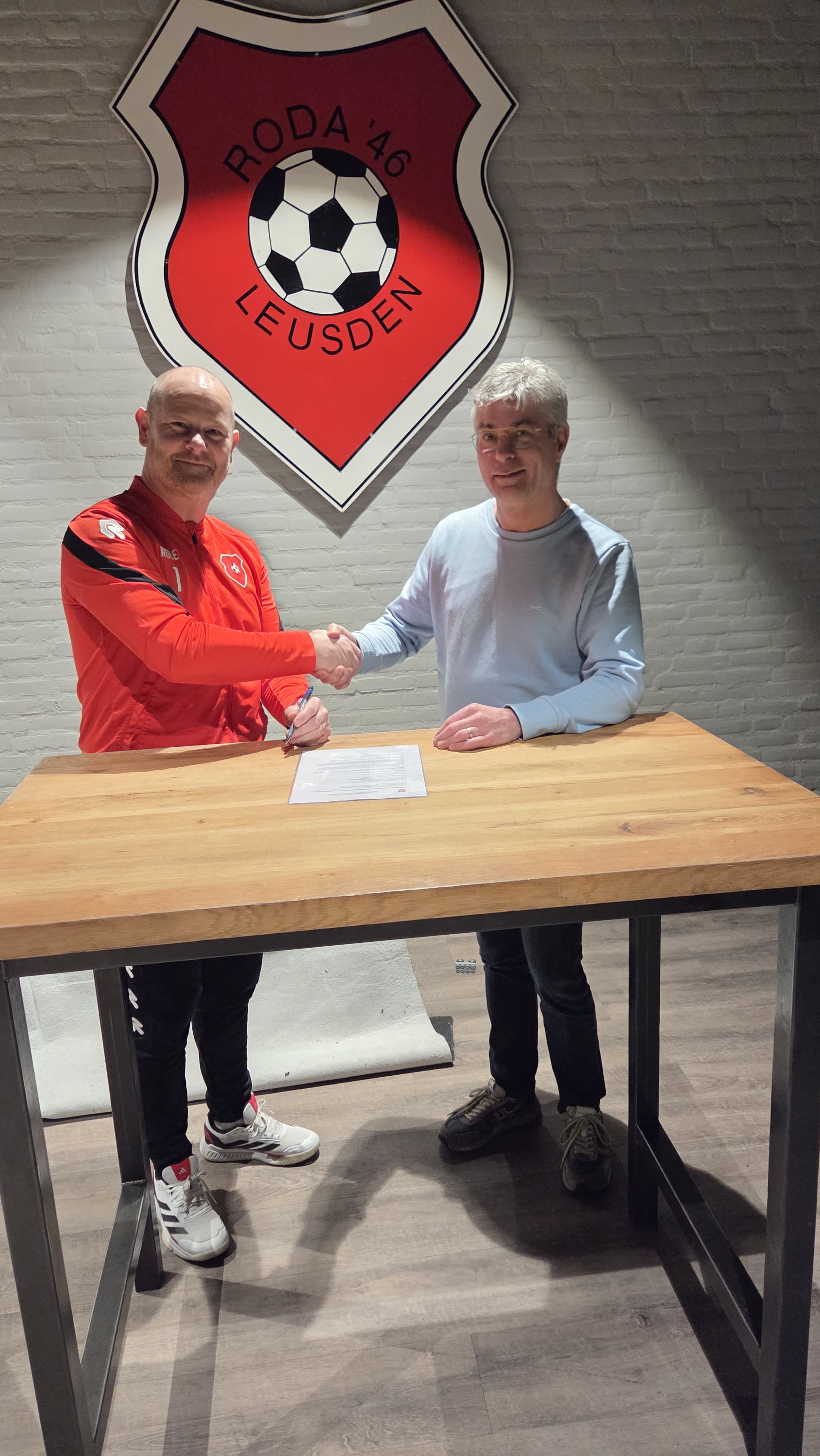 Roda’46 en Wouter van Asselt verlengen samenwerking bij Roda’46 O23-1