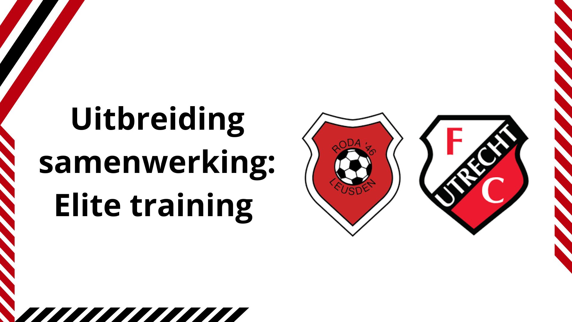 Uitbreiding samenwerking: Elite training
